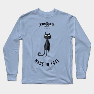 Painkiller made in love Cat Long Sleeve T-Shirt